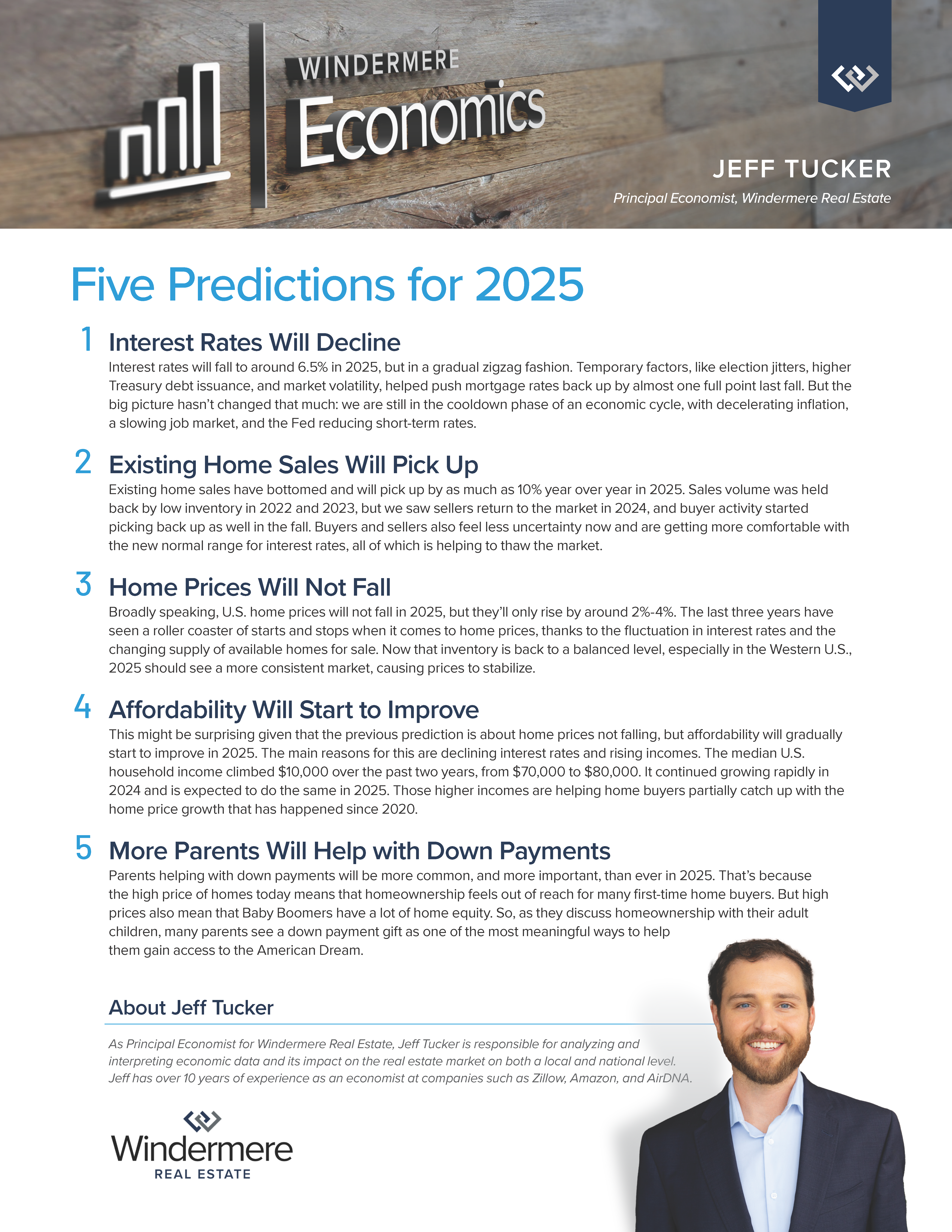 Five Predictions for 2025 Flyer